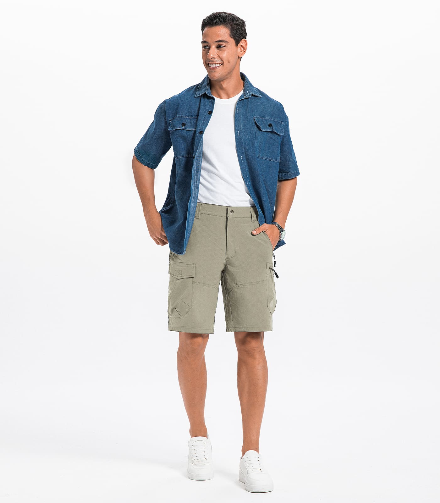 Men's Cargo Hiking Shorts - TrailPioneer M062