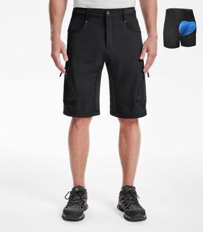 Shorts rembourrés pour vélo de montagne pour hommes - CycleAir M001