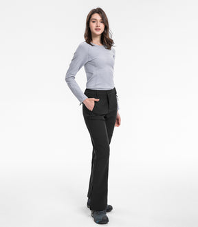 Pantalones de senderismo acampanados para esquí de nieve para mujer - SnowVenture W021