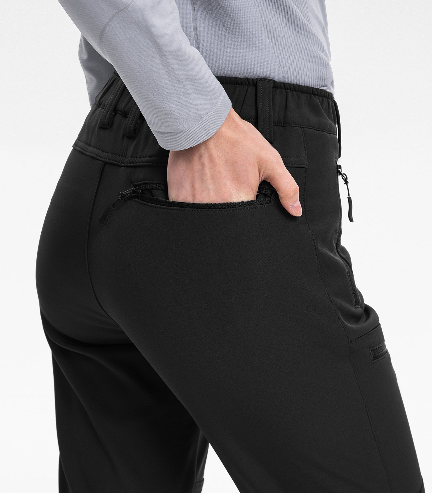 Pantalones de senderismo acampanados para esquí de nieve para mujer - SnowVenture W021
