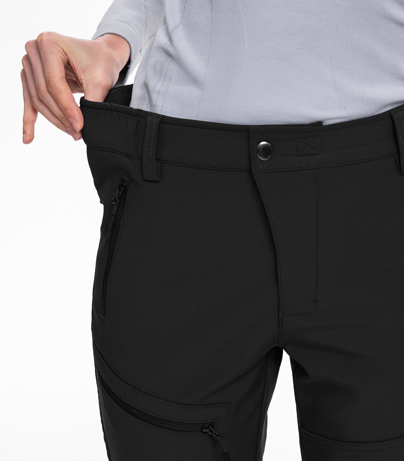 Pantalones de senderismo acampanados para esquí de nieve para mujer - SnowVenture W021
