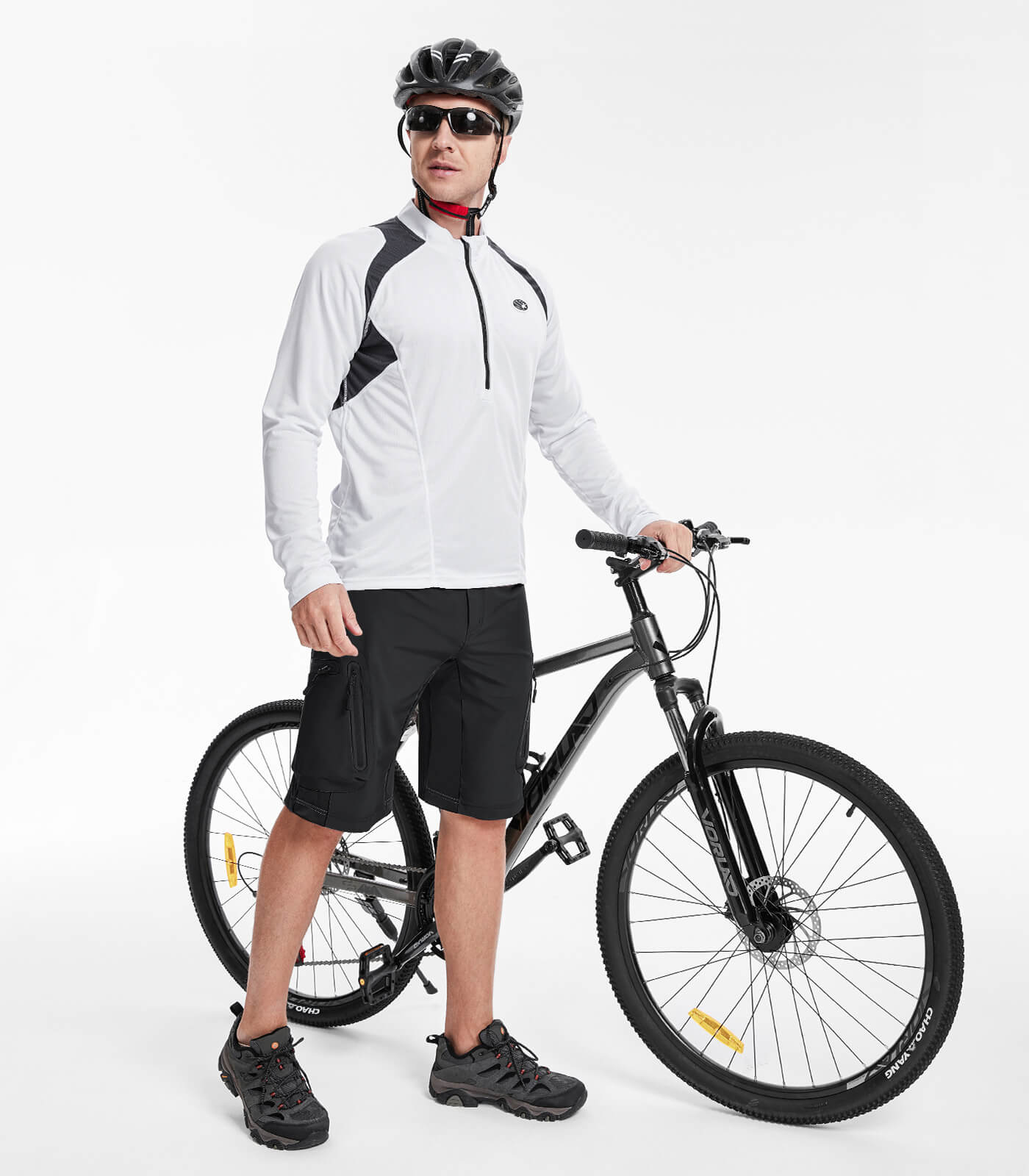 Shorts rembourrés pour vélo de montagne pour hommes - CycleAir M001