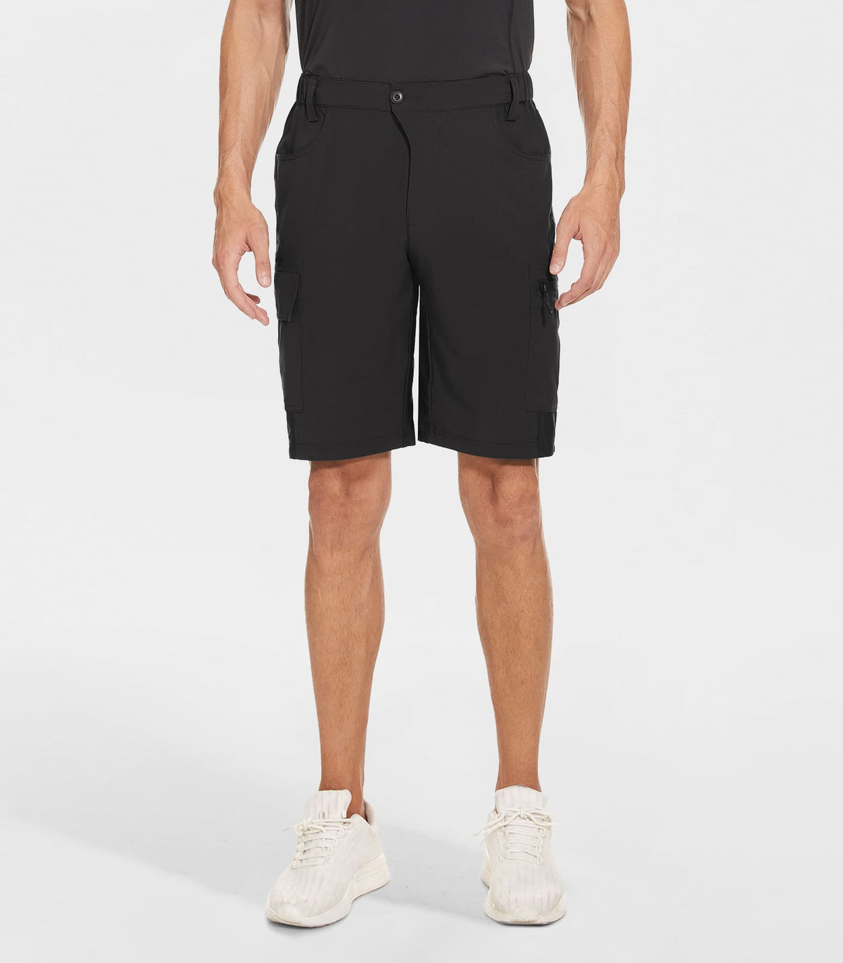 Men's Breathable MTB Shorts #Color_black