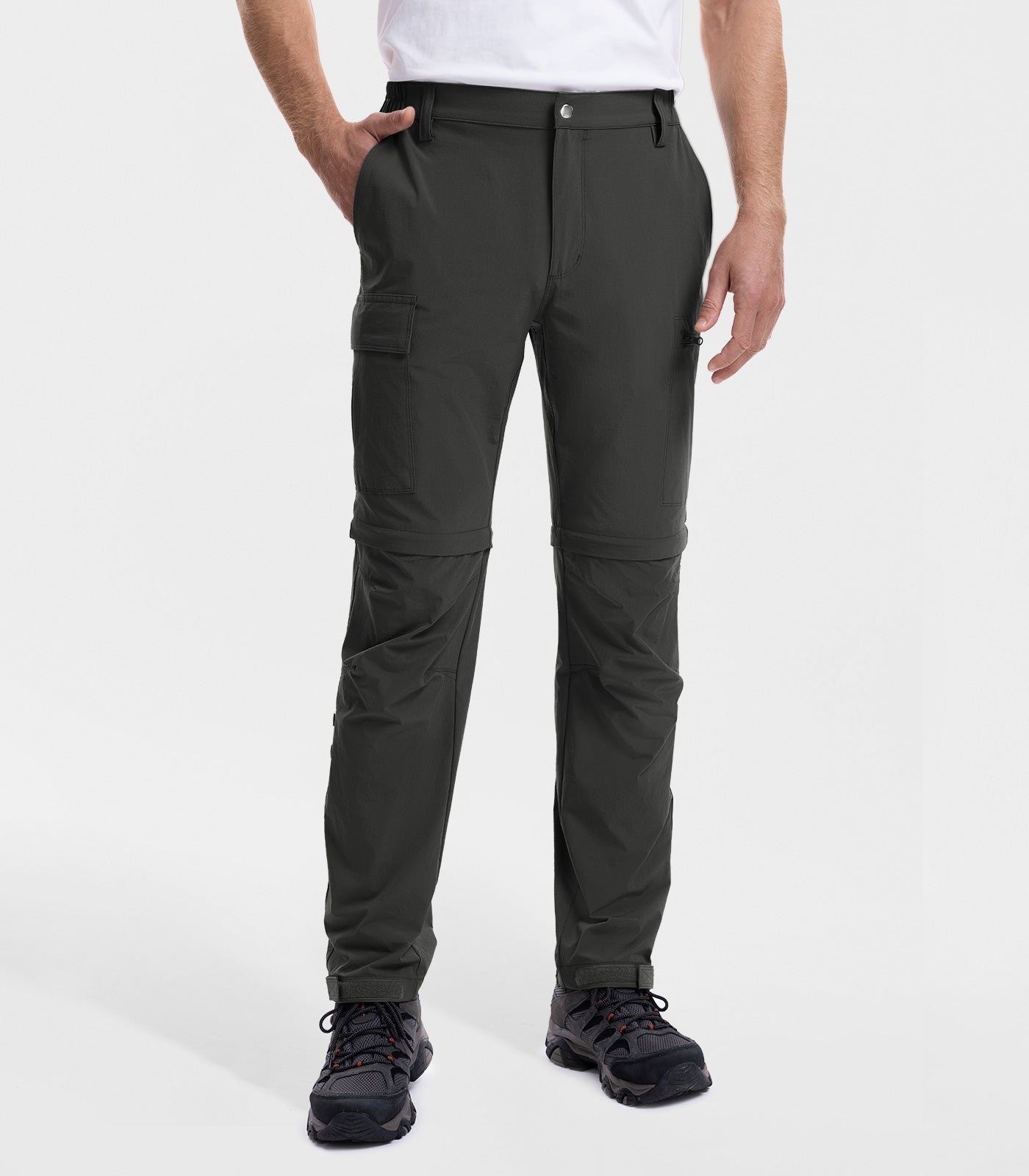 Men's Convertible Hiking Pants Quick Dry Cargo Pants - HikerFlex M015