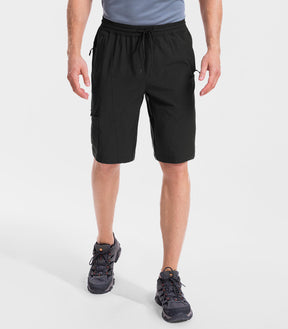 Pantalones Cortos de Senderismo para Hombre, Ligeros y Resistentes al Agua - TrailPioneer M020