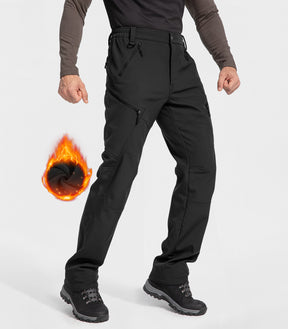 Pantaloni pentru bărbați de schi pe zăpadă, căptușiți cu fleece - SnowVenture M054
