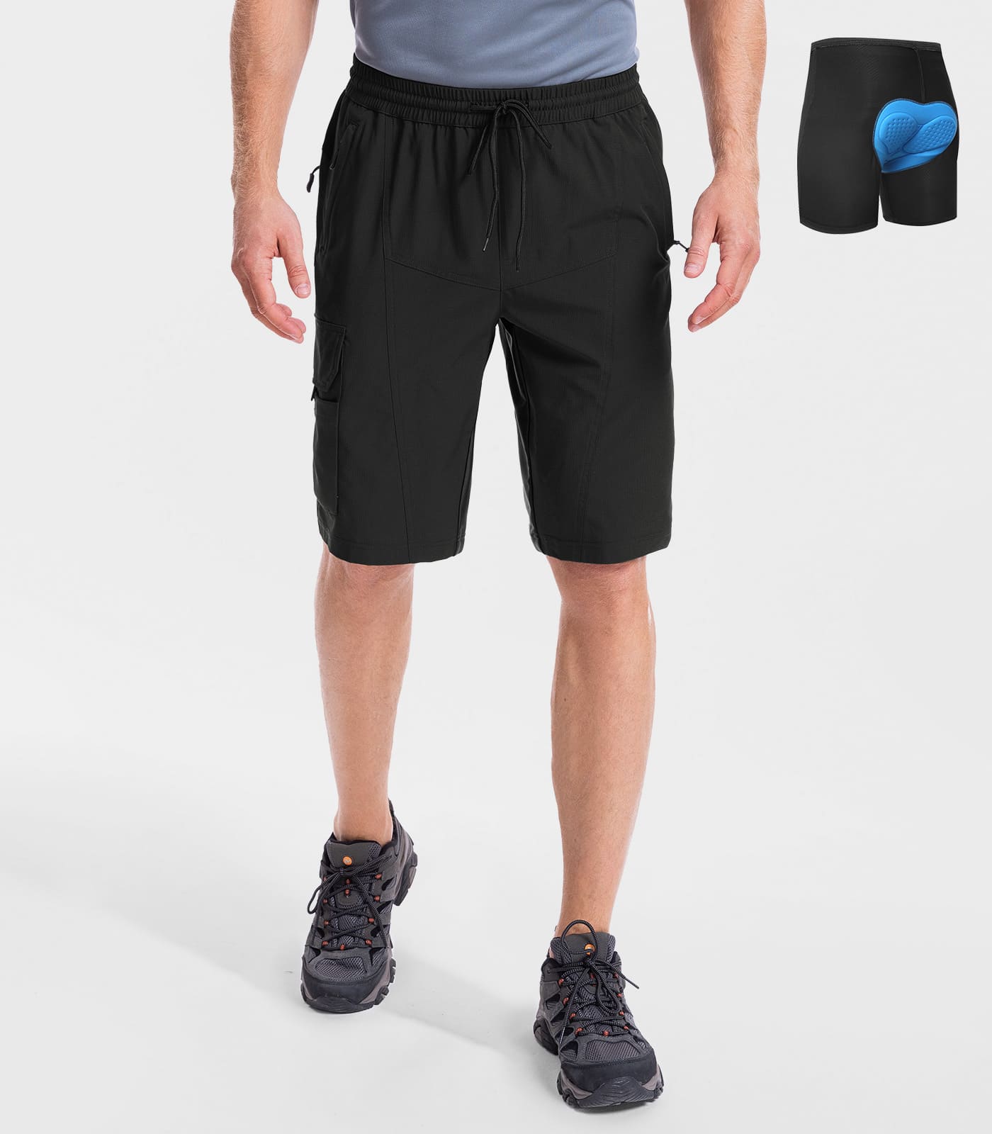 Men's Padded Mountain Bike Shorts - CycleAir M020