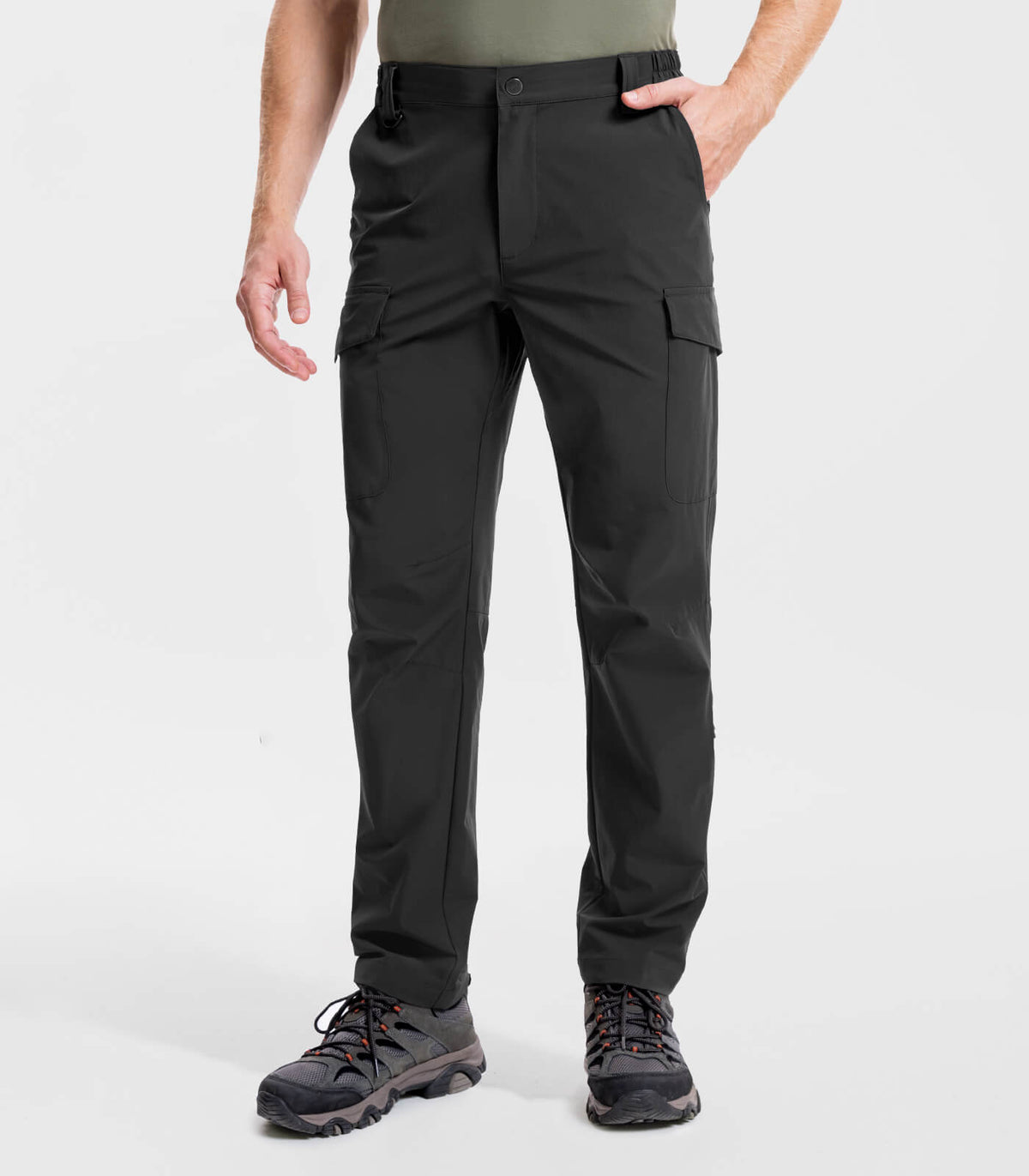 Men‘s Cargo Hiking Pants #Color_black 