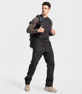 Pantaloni pentru bărbați de schi pe zăpadă, căptușiți cu fleece - SnowVenture M054