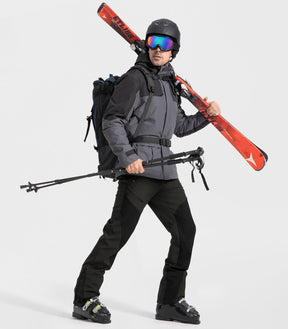 Pantalon d'hiver pour homme doublé en polaire - SnowVenture M055