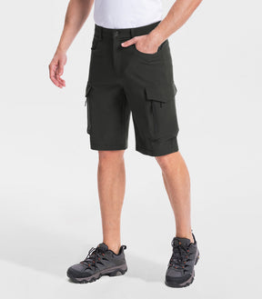 Men's Hiking Cargo Shorts with 7 Pockets Quick Dry Casual - TrailPioneer M025