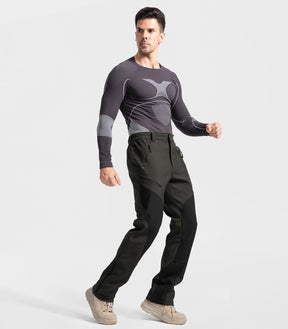 Pantalon d'hiver pour homme doublé en polaire - SnowVenture M055