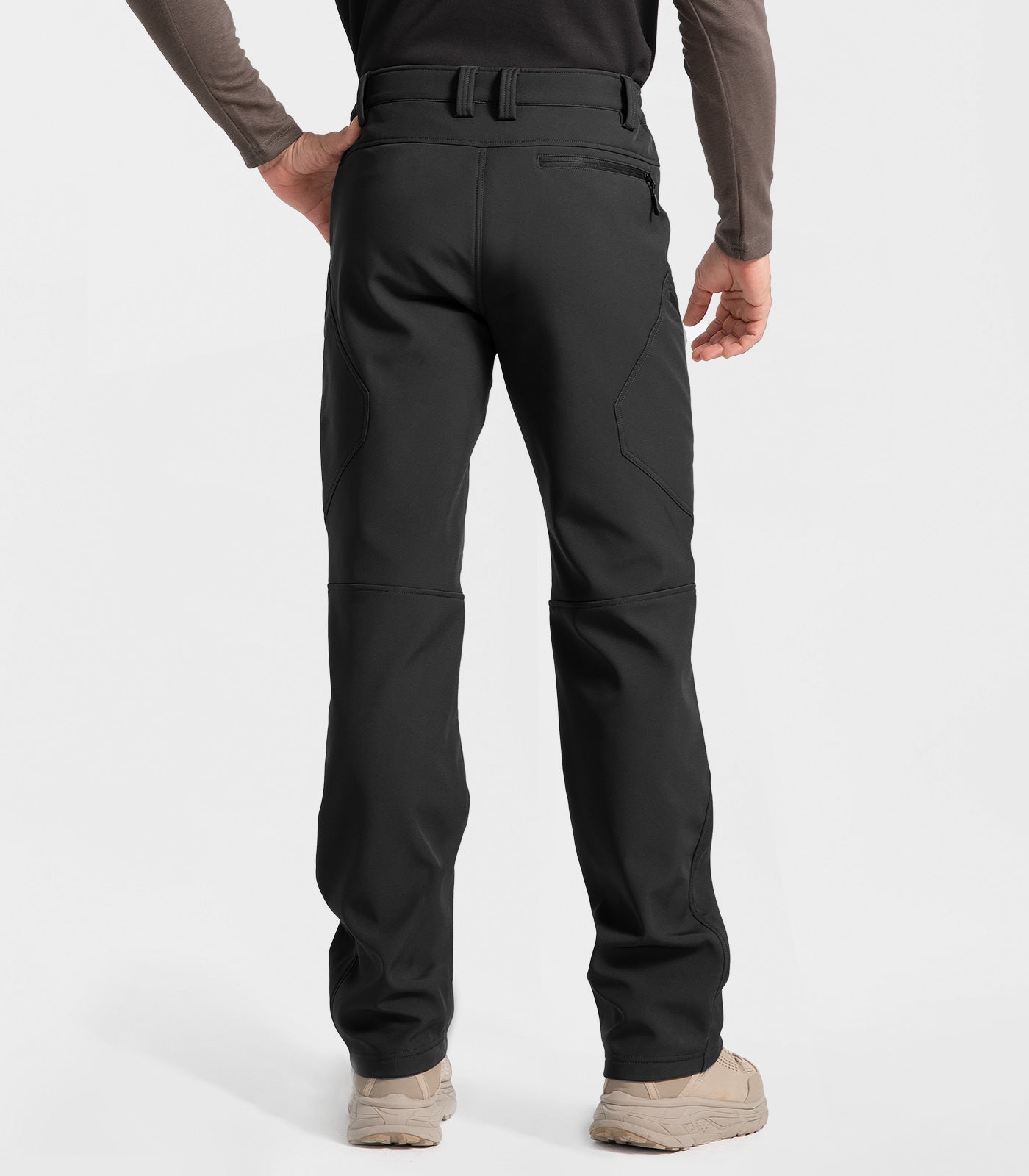 Pantaloni pentru bărbați de schi pe zăpadă, căptușiți cu fleece - SnowVenture M054