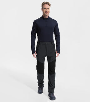 Men's Snow Ski Pants Fleece Lined Waterproof - SnowVenture M041
