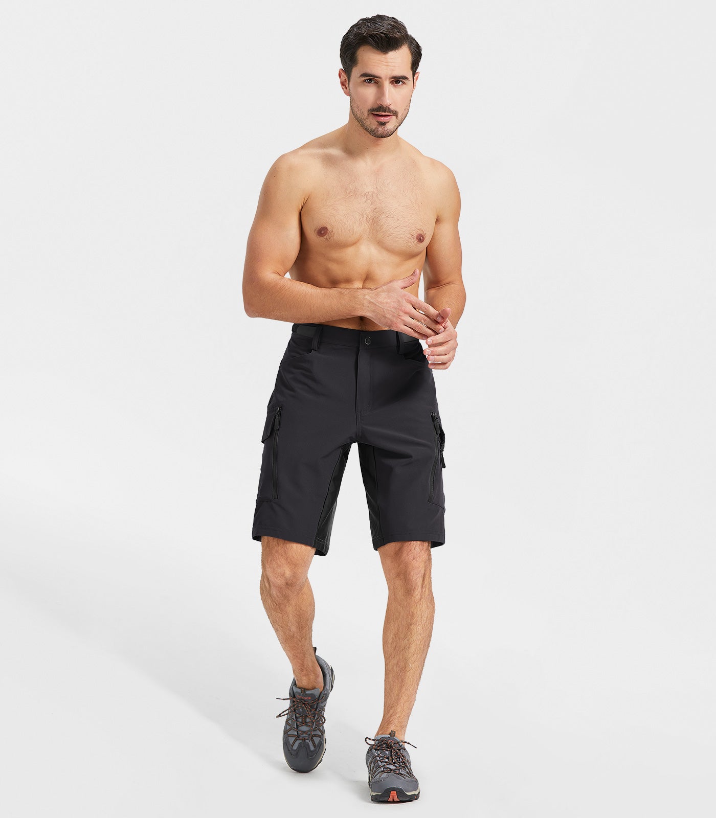Shorts de vélo de montagne rembourrés pour hommes - CycleAir M028