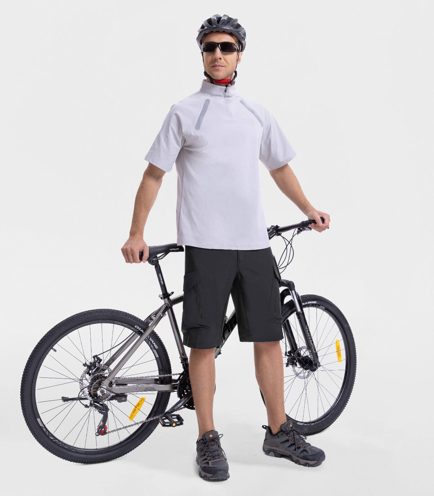 Herren Mountainbike-Shorts Baggy Schnell trocknend Leicht - CycleAir M006