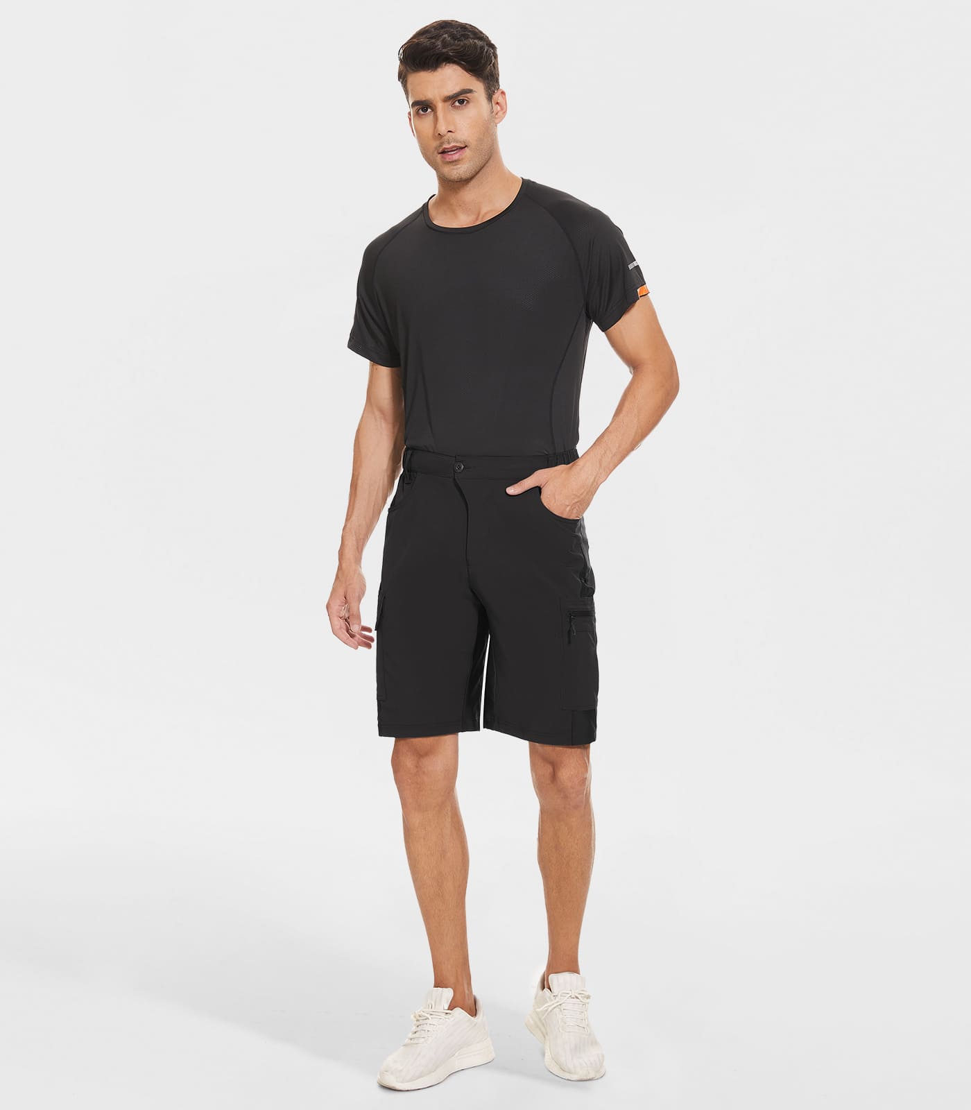 Herren Cargo Wander-Shorts mit 5 Taschen Schnell trocknend - TrailPioneer M013