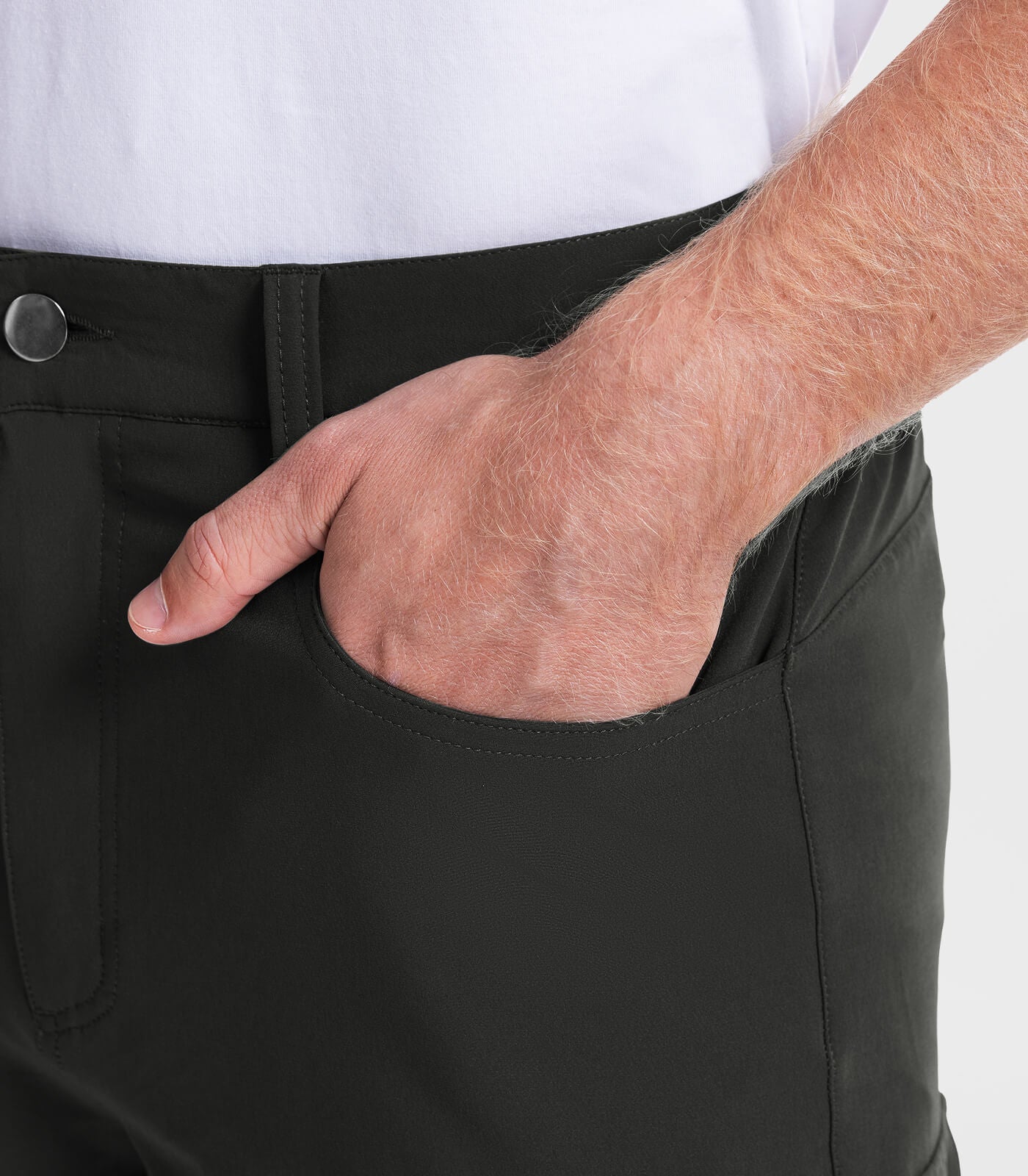 Men's Hiking Cargo Shorts with 7 Pockets Quick Dry Casual - TrailPioneer M025