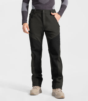 Pantalon d'hiver pour homme doublé en polaire - SnowVenture M055
