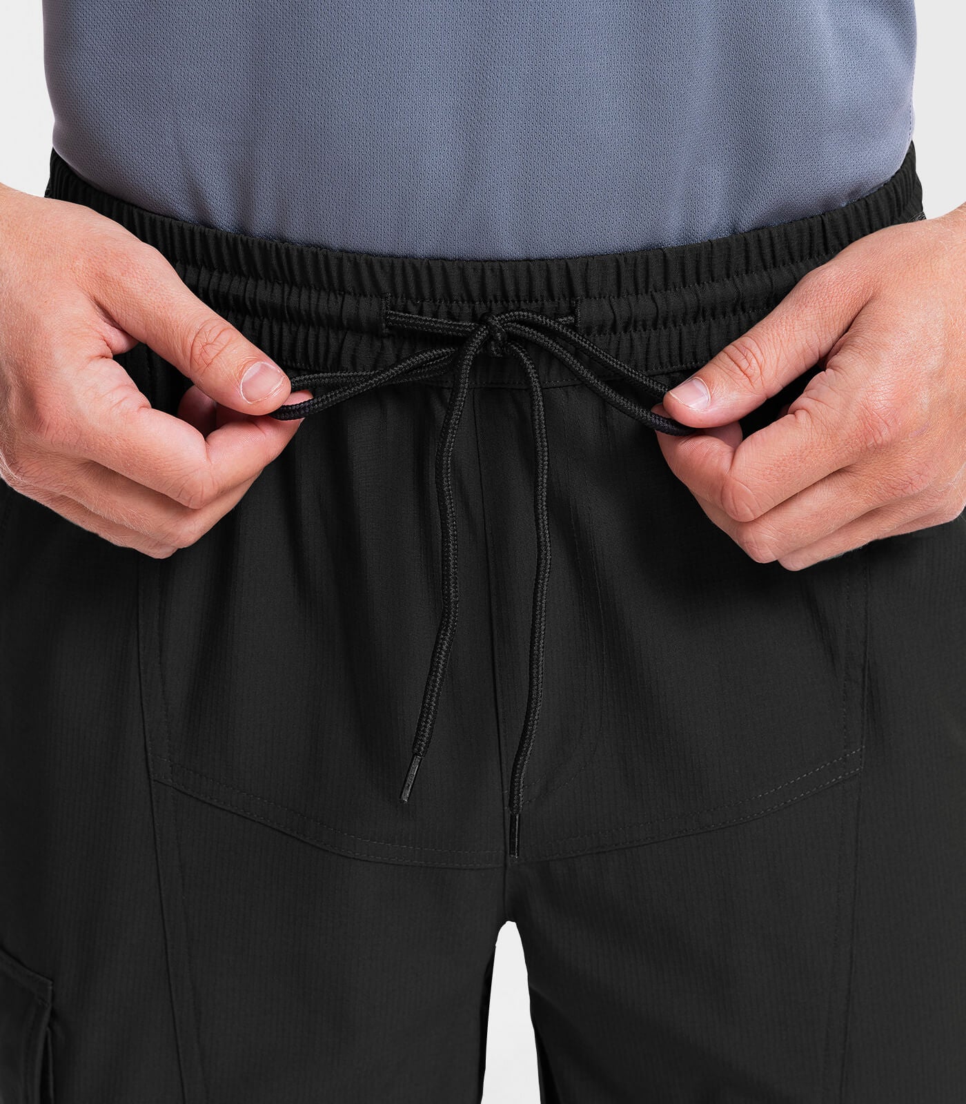 Pantalones Cortos de Senderismo para Hombre, Ligeros y Resistentes al Agua - TrailPioneer M020