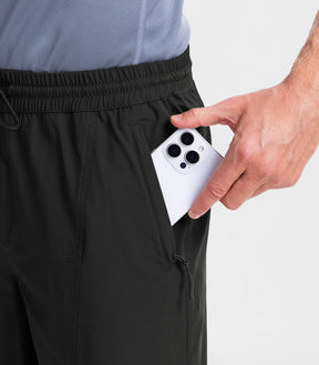 Pantalones Cortos de Senderismo para Hombre, Ligeros y Resistentes al Agua - TrailPioneer M020