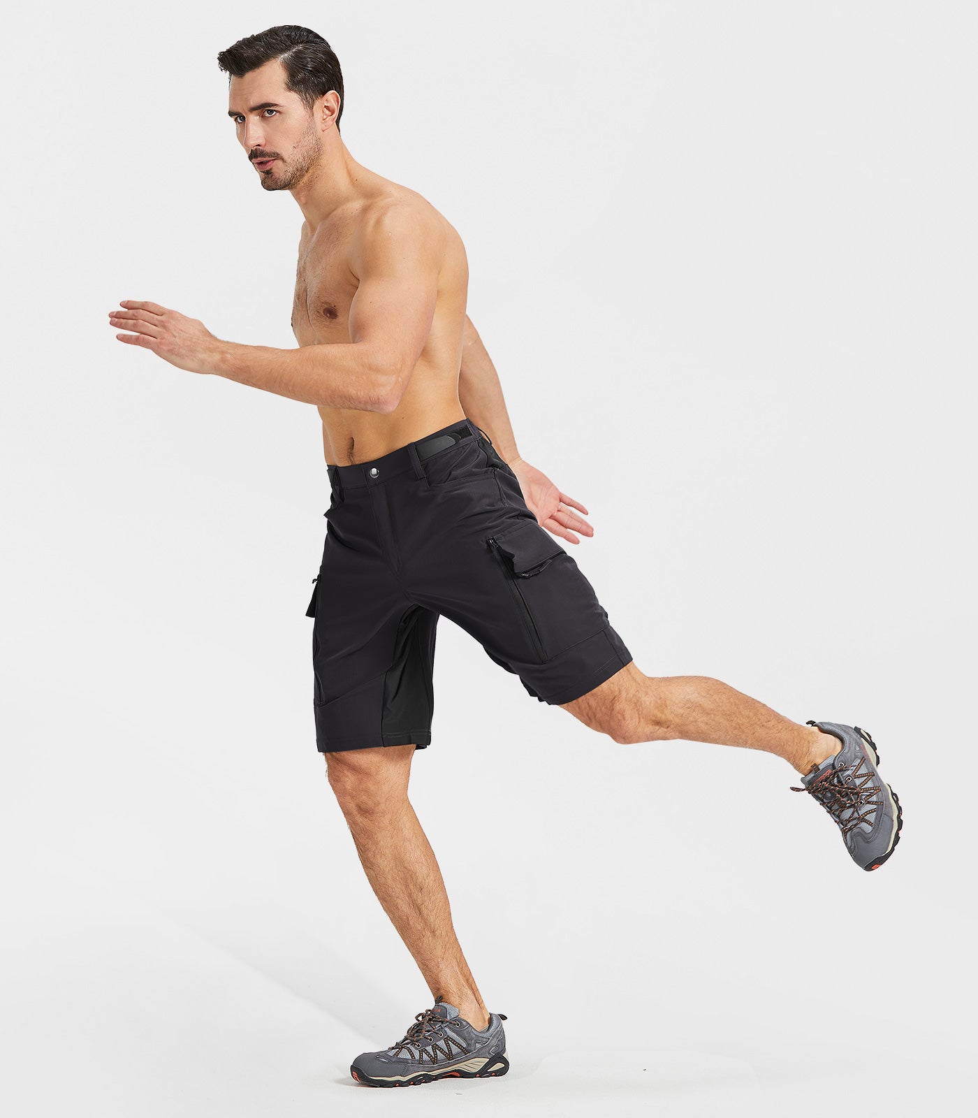 Shorts de vélo de montagne rembourrés pour hommes - CycleAir M028