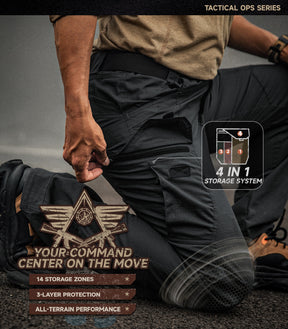 Men's Cargo Tactical Pants - HikerFlex M052