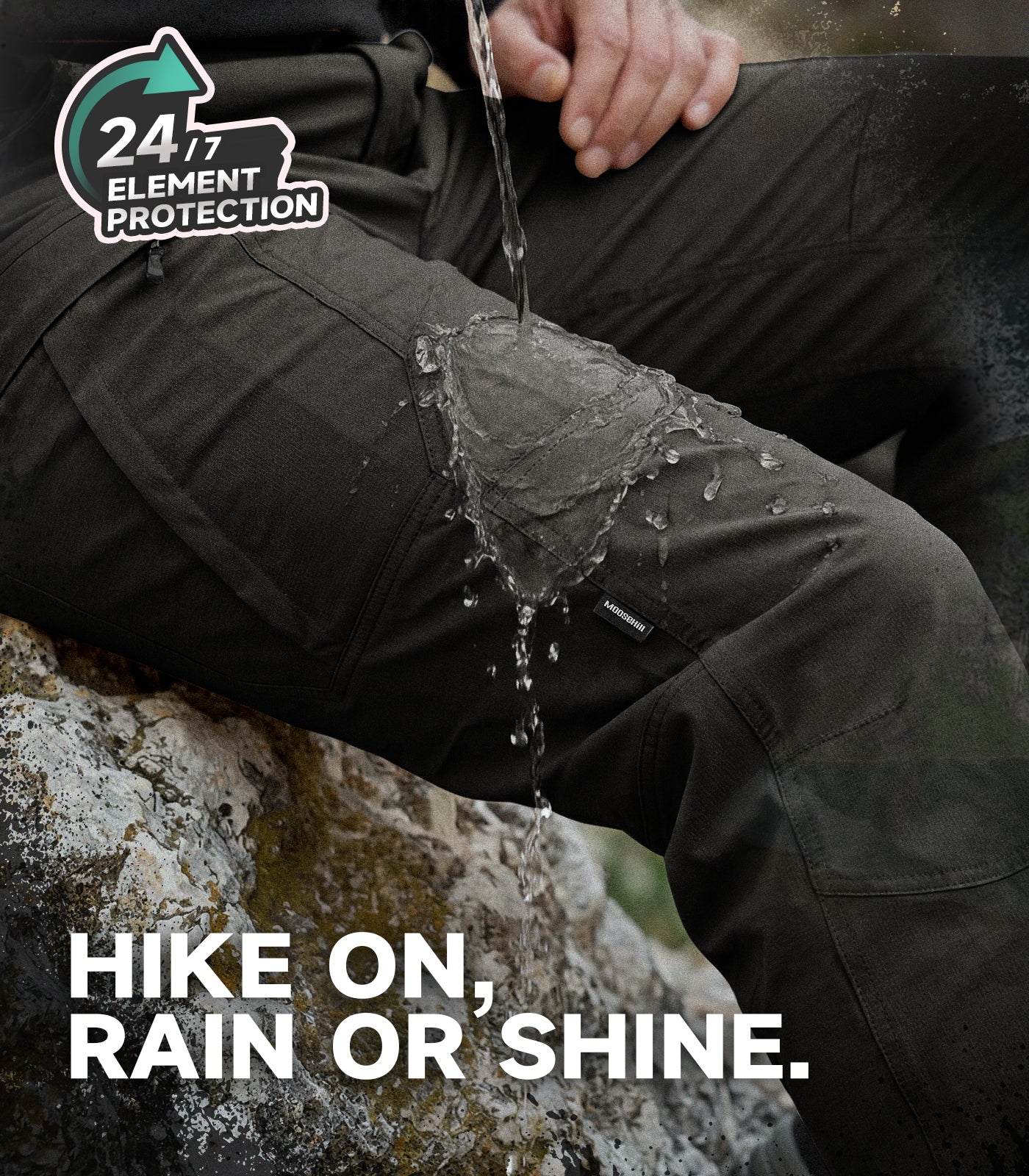 Men's Hiking Pants Lightweight Quick Dry - HikerFlex M047