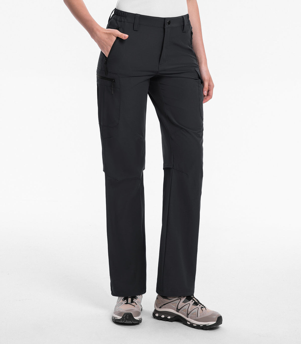 Moosehill  Outdoor  hiking  pants women  #Color_black
