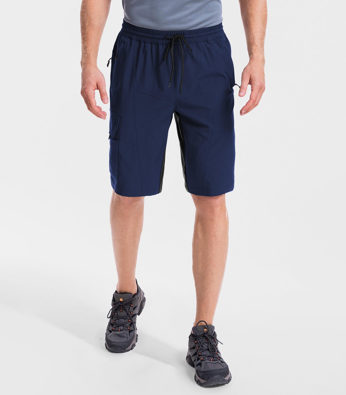 Pantalones Cortos de Senderismo para Hombre, Ligeros y Resistentes al Agua - TrailPioneer M020