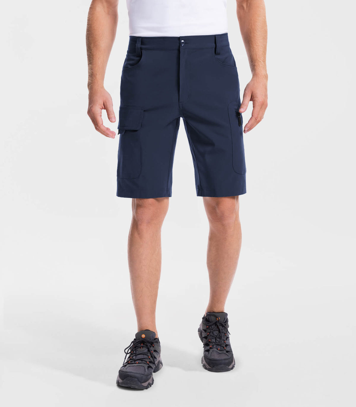 Men's Hiking Cargo Shorts #Color_navy