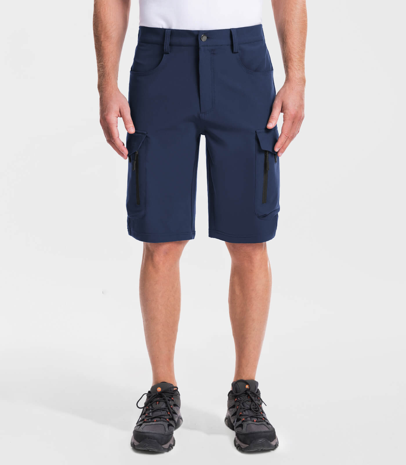 Men's Hiking Cargo Shorts with 7 Pockets Quick Dry Casual - TrailPioneer M025