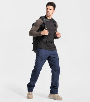 Pantaloni pentru bărbați de schi pe zăpadă, căptușiți cu fleece - SnowVenture M054