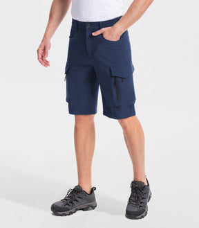 Men's Hiking Cargo Shorts with 7 Pockets Quick Dry Casual - TrailPioneer M025