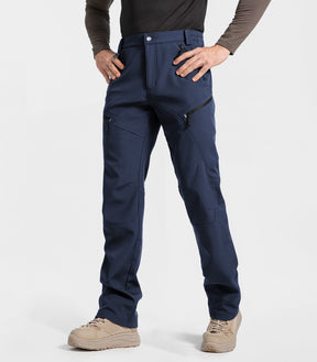 Pantaloni pentru bărbați de schi pe zăpadă, căptușiți cu fleece - SnowVenture M054