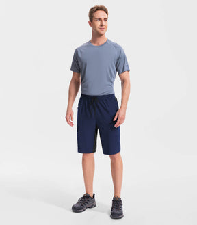 Pantalones Cortos de Senderismo para Hombre, Ligeros y Resistentes al Agua - TrailPioneer M020