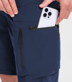 Men's Hiking Cargo Shorts with 7 Pockets Quick Dry Casual - TrailPioneer M025