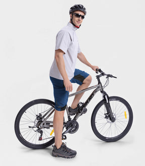 Herren Mountainbike-Shorts Baggy Schnell trocknend Leicht - CycleAir M006