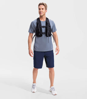 Pantalones Cortos de Senderismo para Hombre, Ligeros y Resistentes al Agua - TrailPioneer M020