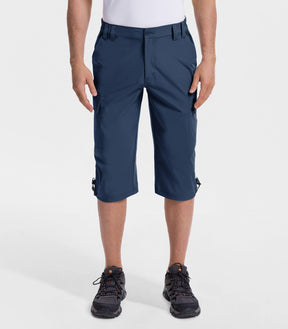 Bermuda cargo 3/4 pour hommes - Capris d'extérieur TrailPioneer M031