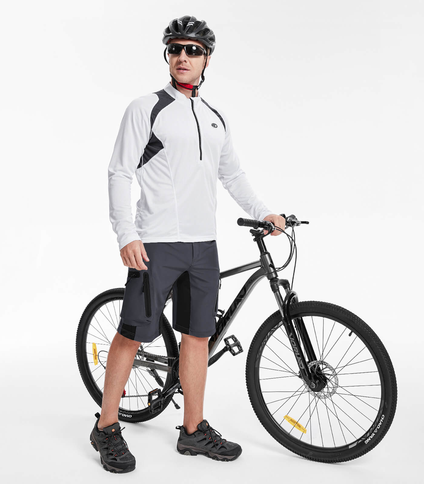 Shorts rembourrés pour vélo de montagne pour hommes - CycleAir M001