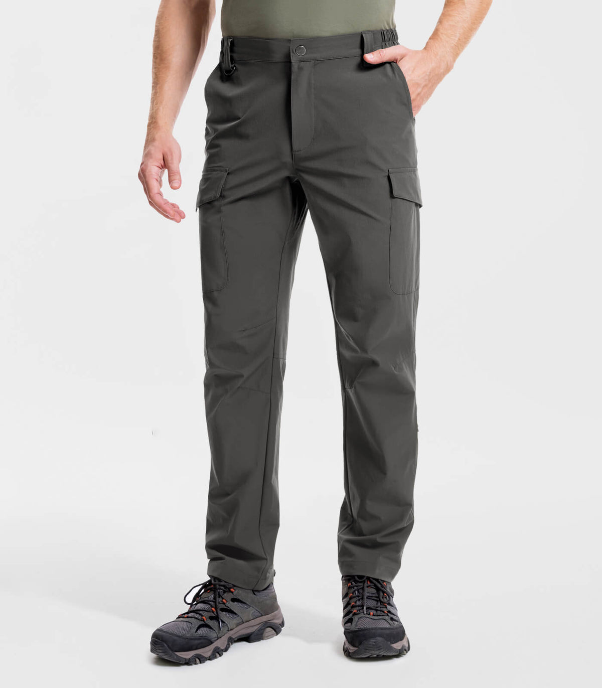 Men‘s Cargo Hiking Pants #Color_dark grey 