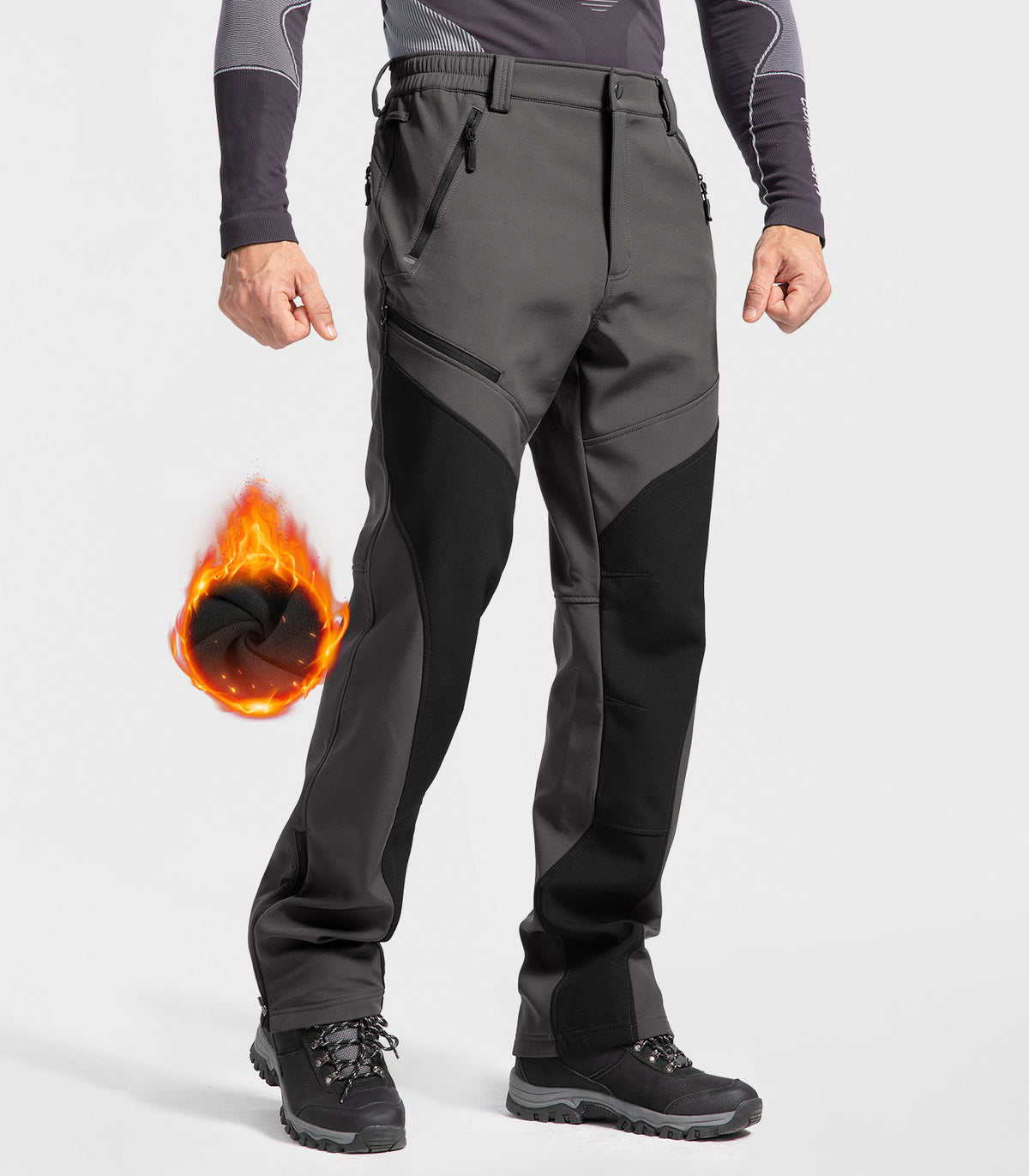 mens snow pants #Color_Dark Grey
