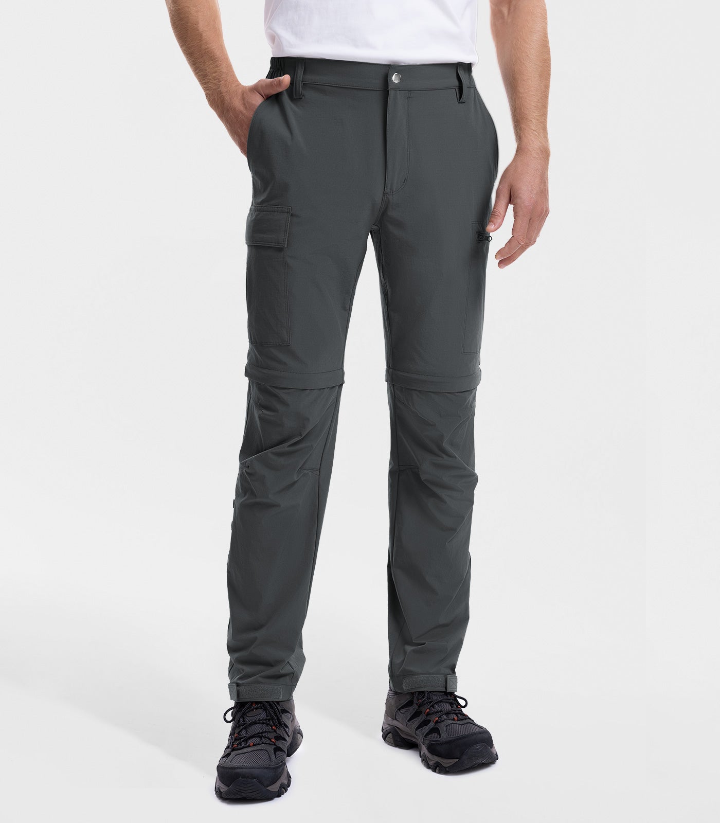 Men's Convertible Hiking Pants Quick Dry Cargo Pants - HikerFlex M015