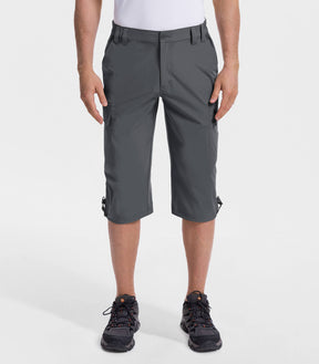 Bermuda cargo 3/4 pour hommes - Capris d'extérieur TrailPioneer M031