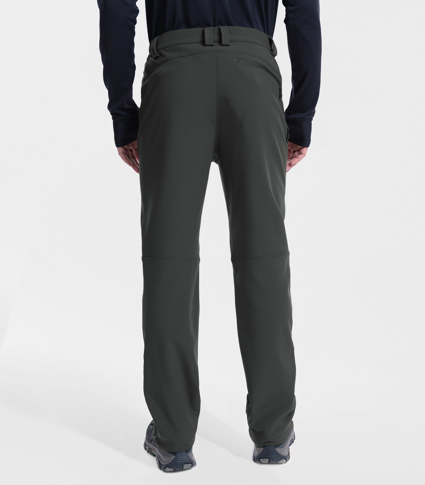 Men's Snow Ski Pants Fleece Lined Waterproof - SnowVenture M041