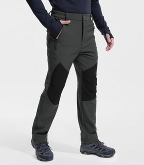 Men's Snow Ski Pants Fleece Lined Waterproof - SnowVenture M041
