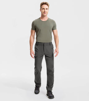 Men's Hiking Cargo Pants Waterproof Quick Dry 7 Pockets - HikerFlex M034