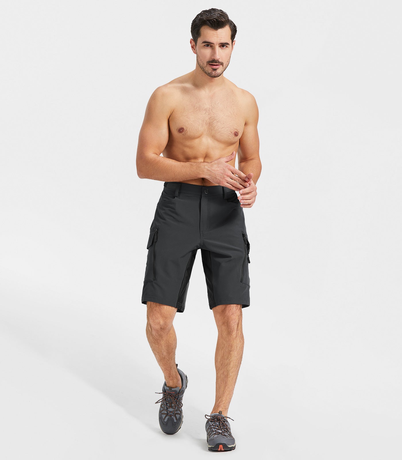 Shorts de vélo de montagne rembourrés pour hommes - CycleAir M028