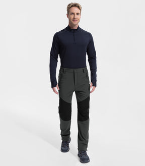 Men's Snow Ski Pants Fleece Lined Waterproof - SnowVenture M041